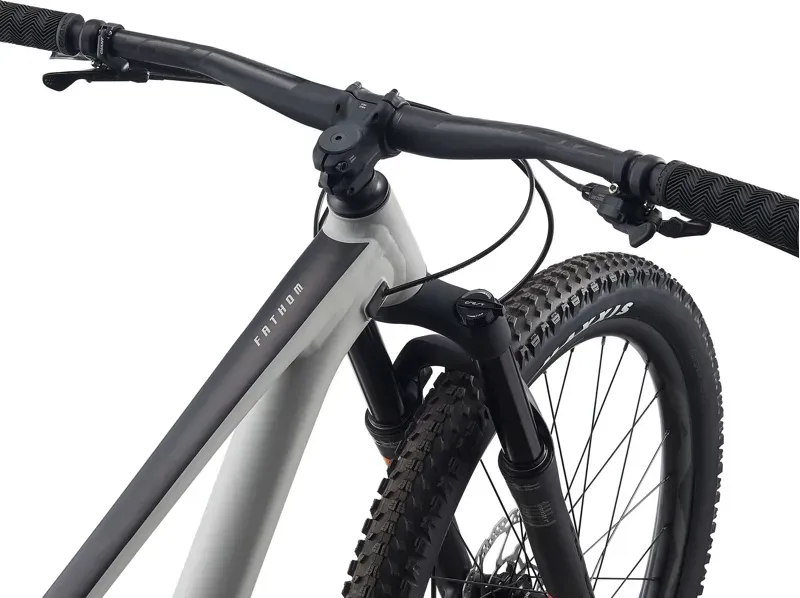 2021 Giant Fathom 2 Hardtail Mountain Bike in Grey-4