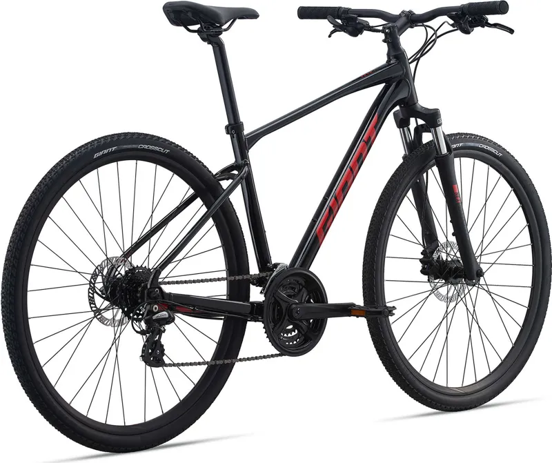 2021 Giant Roam 4 Disc Hybrid Bike in Black-7