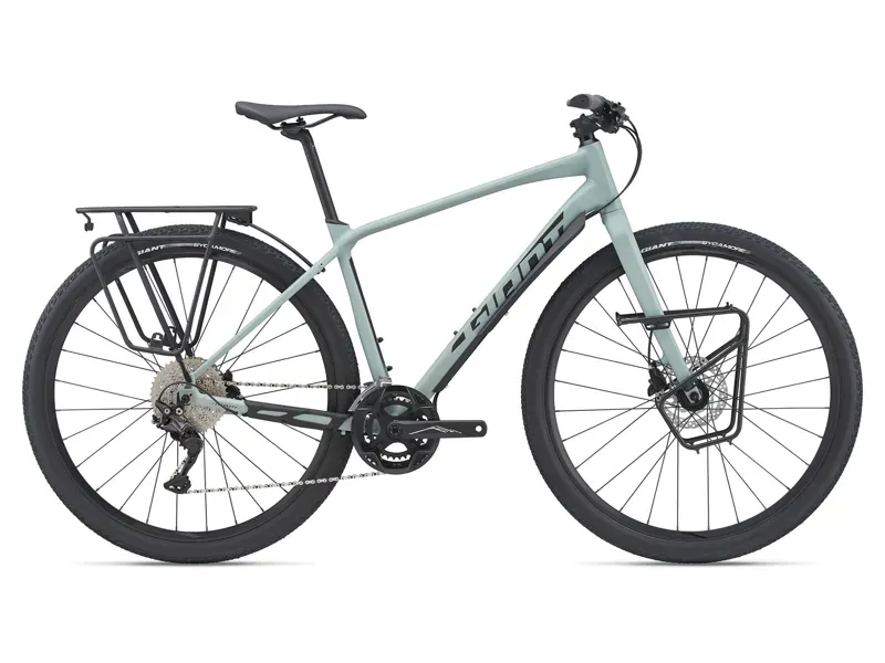 2021 Giant ToughRoad SLR 1 Flat Bar Road Bike in Grey 