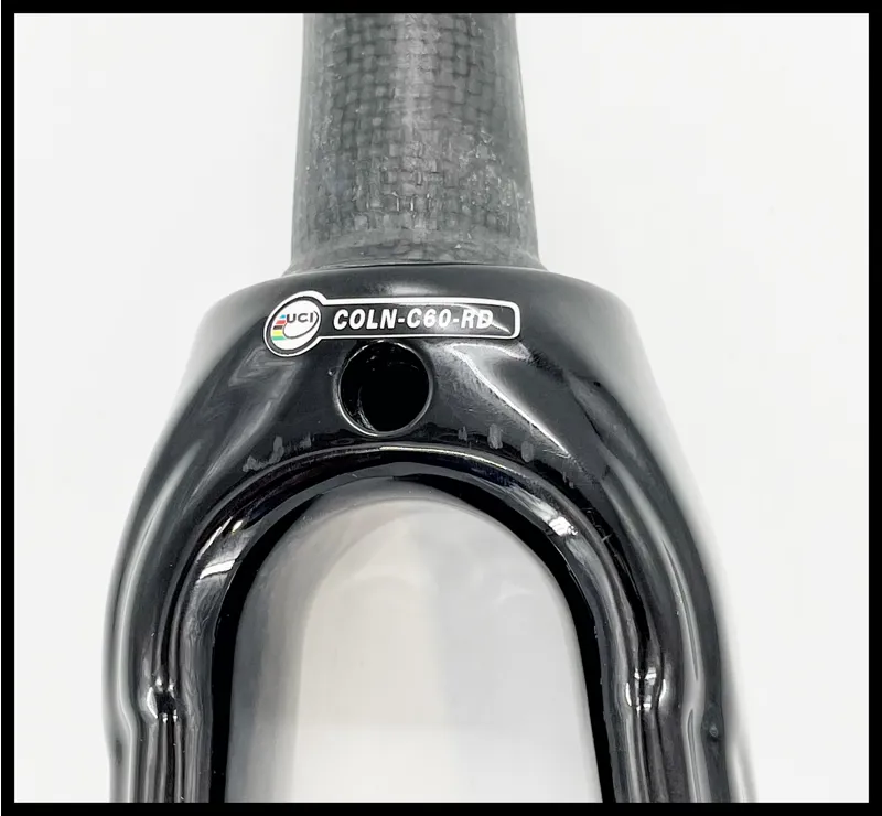 Colnago C60 Fork Carbon Fibre Rim Brake 330mm Steerer Black-2