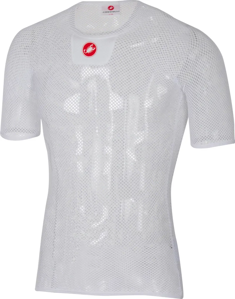 Castelli Core Mesh 3 Short Sleeve Mens Baselayer White 