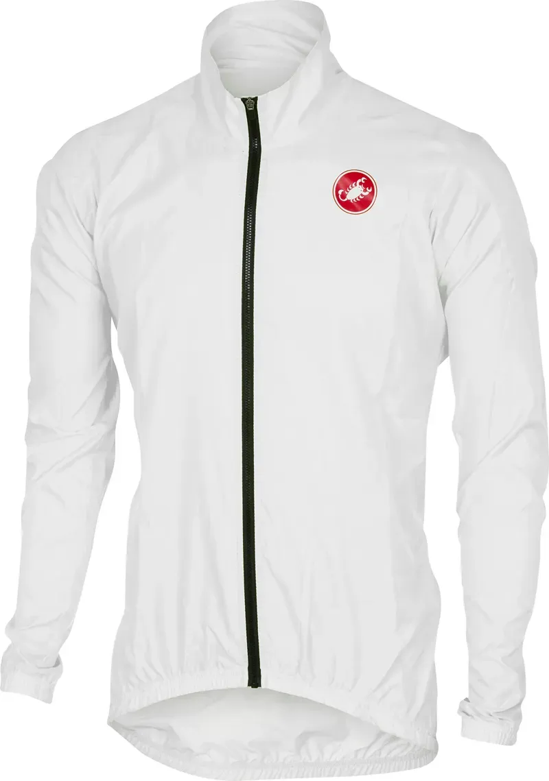 Castelli Squadra ER Mens Jacket in White