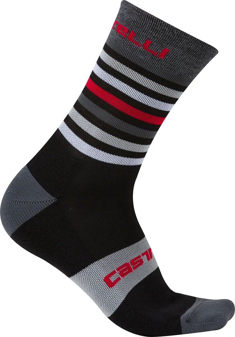 Castelli Gregge 15 Socks in Black