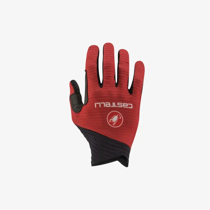 Castelli CW 6.1 Unlimited Gloves in Pompeian Red