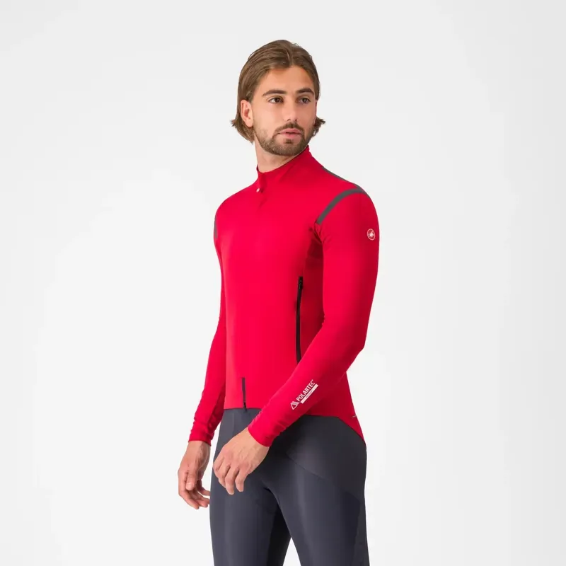 Castelli Perfetto RoS 3 Jacket in Rich Red/Black Reflex