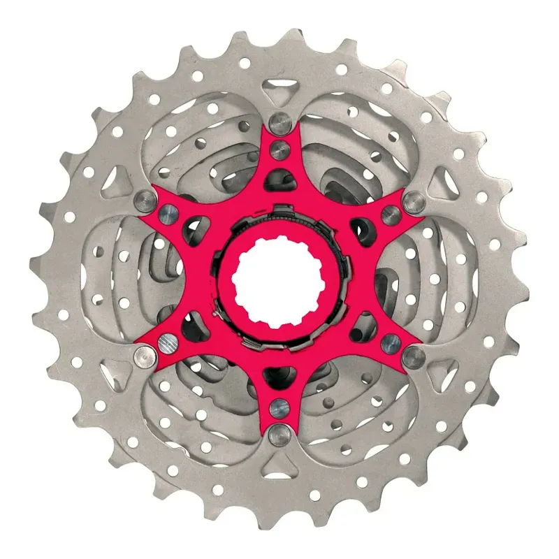 Sunrace CSRX0 TAU 10-speed 28-tooth Race Cassette in Silver-2