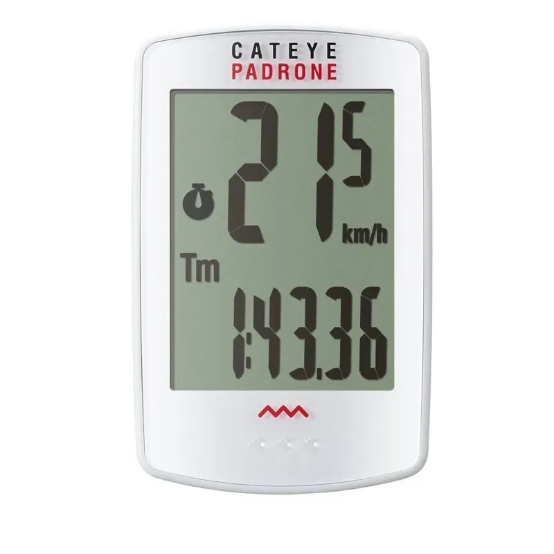 Cateye Padrone Wireless Computer in White