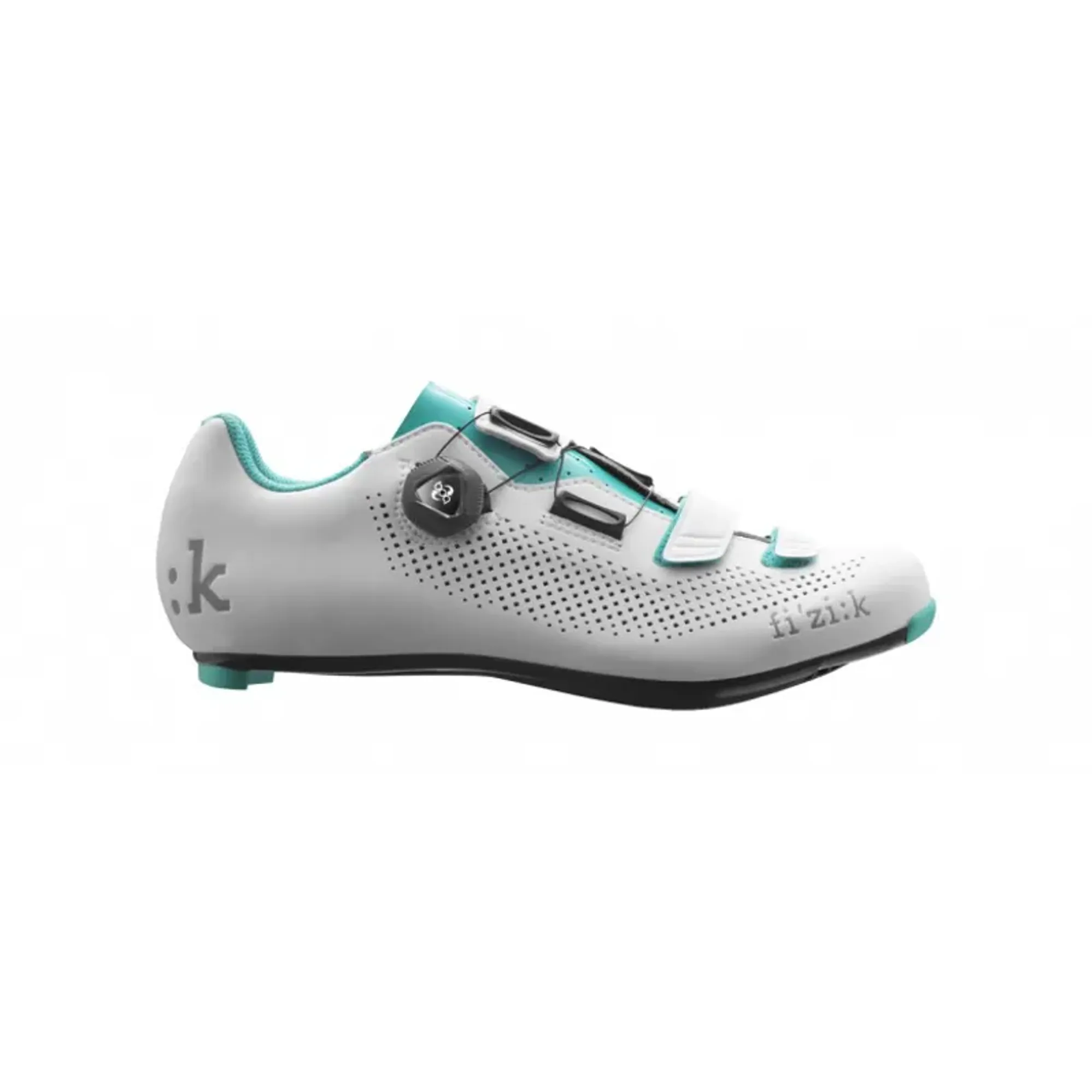 Fizik R4B Road Shoes in White/Green - Main Image