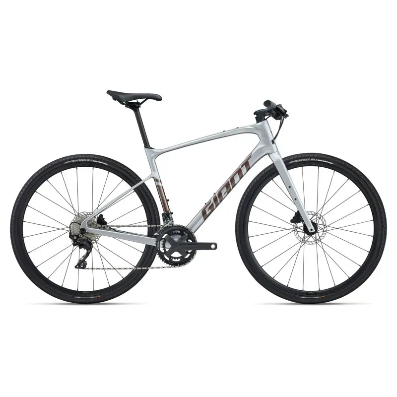 Giant FastRoad AR Advanced 1 Fitness Bike in Silver