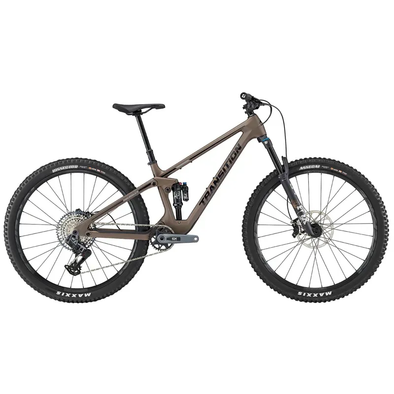 Transition Smuggler Carbon GX AXS Mountain Bike in Espresso