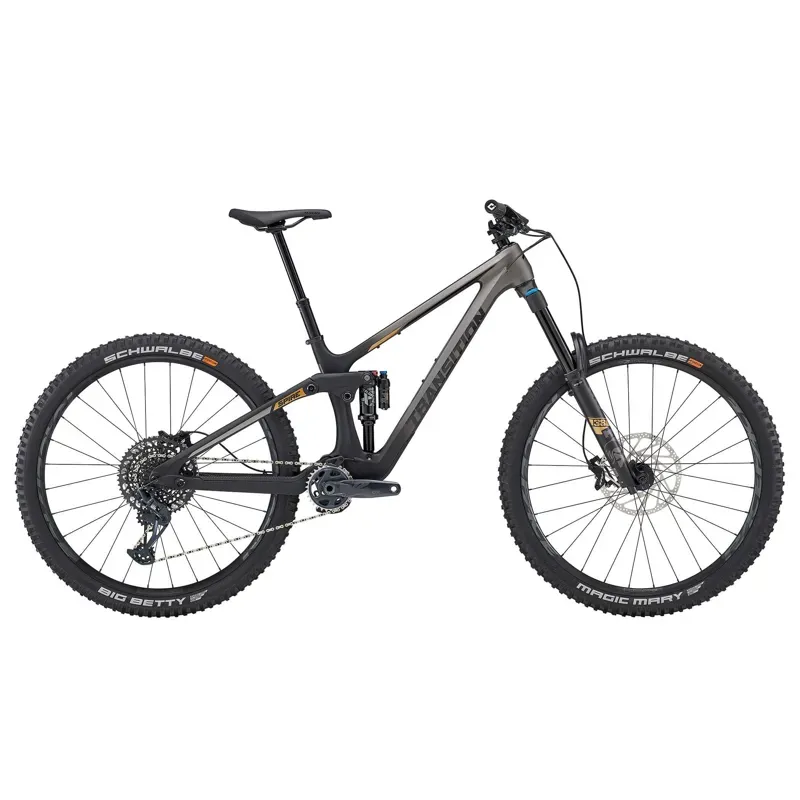 Transition Spire Carbon GX Mountain Bike in Fade To Black