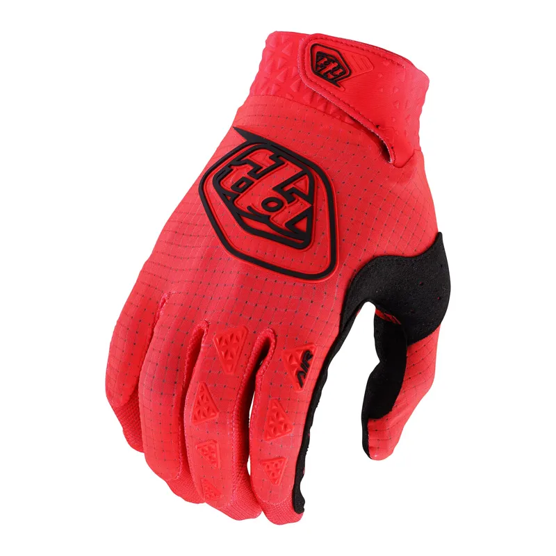 Troy Lee Designs Air Gloves in Solid Glo Red