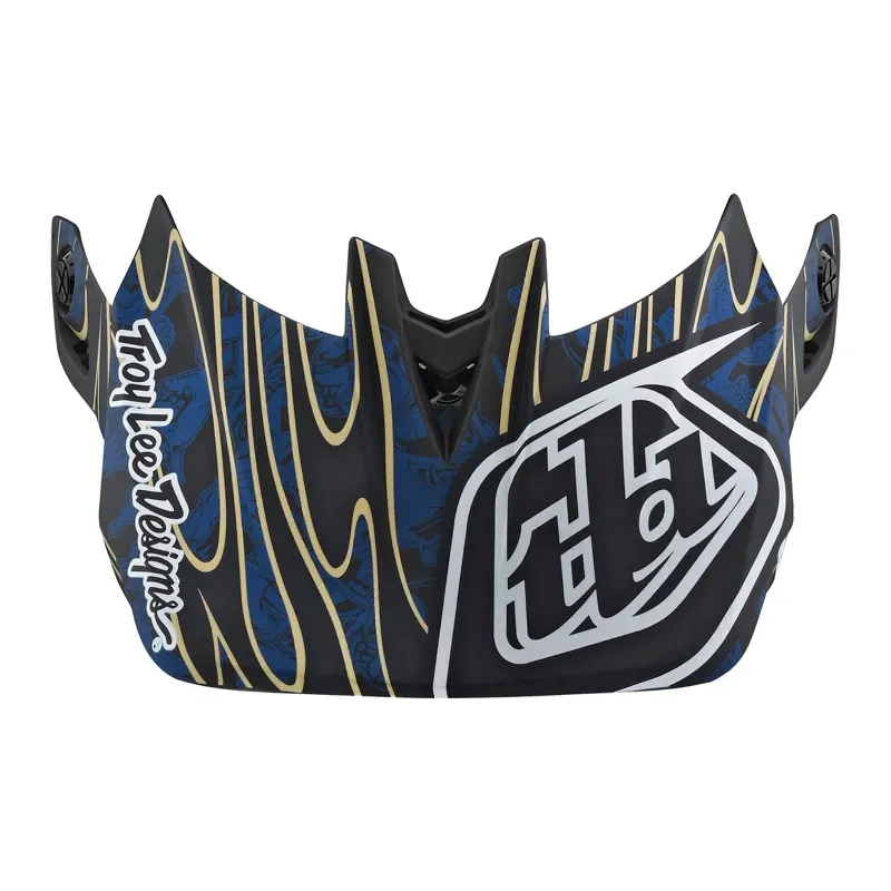 Troy Lee Designs D4 Helmet Replacement Eyeball Visor in Blue