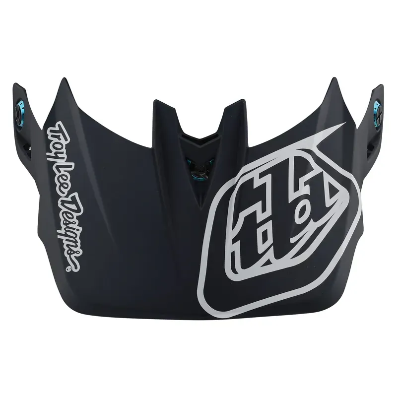 Troy Lee Designs D4 Helmet Replacement Mirage Visor in Navy/White
