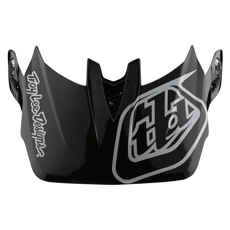 Troy Lee Designs D4 Helmet Replacement Mirage Visor in SRAM Black/Red