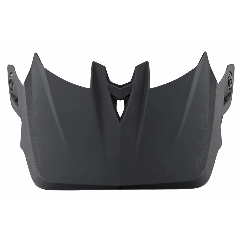 Troy Lee Designs D4 Helmet Replacement Stealth Visor in Black/Gray