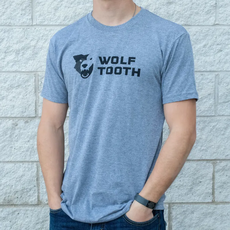 Wolf Tooth Strata T-Shirt in Heather Grey 