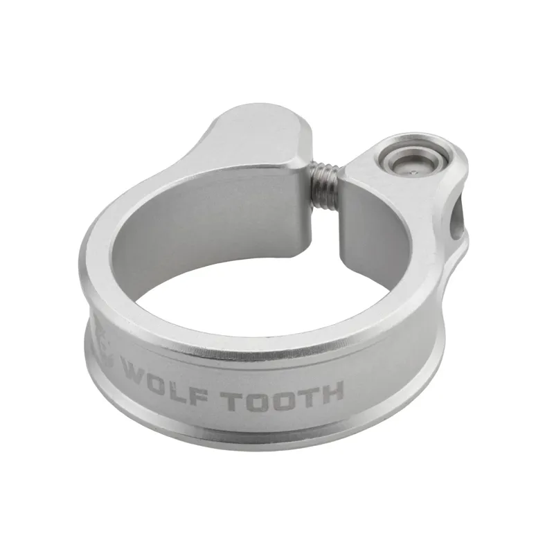 Wolf Tooth Seatpost Clamp in Silver 