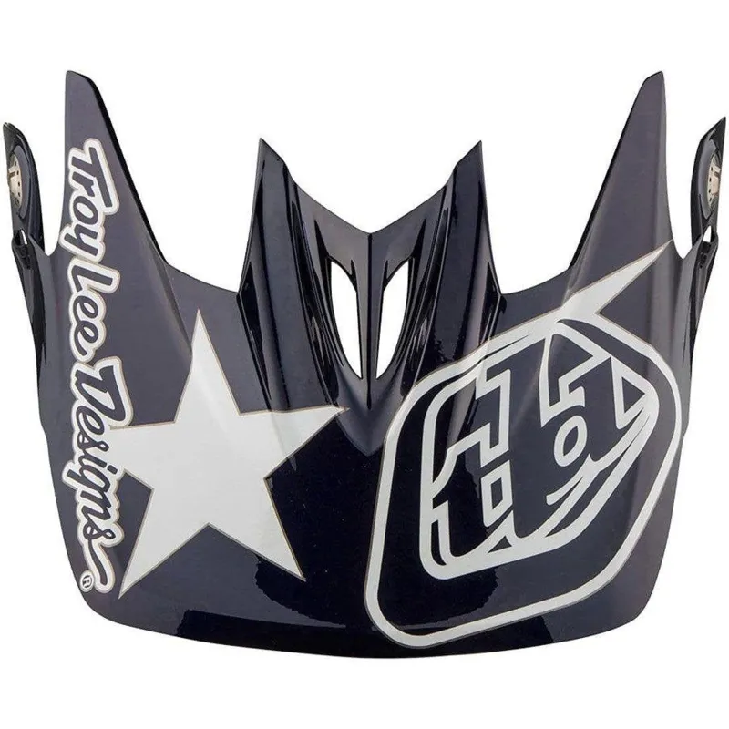 Troy Lee Designs D3 Helmet Replacement Visor in Freedom Blue