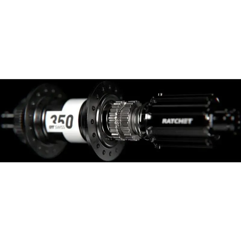 DT Swiss 350 Classic Centre Lock 142x12mm Shimano 24h Rear Disc Hub in Black-1