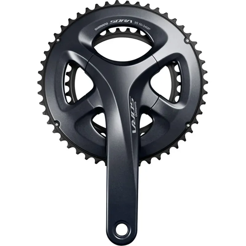 Shimano FC-R3000 Sora 9-Speed 50/34 Compact 165 mm Chainset