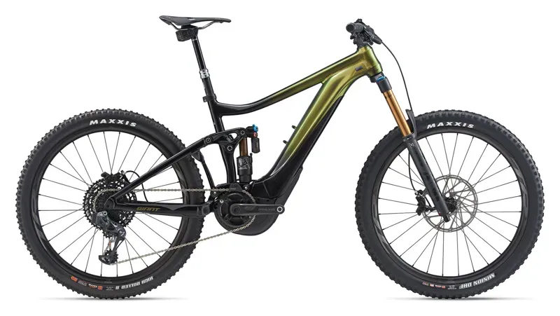Giant Reign E+ 0 Pro Electric Mountain Bike in Green