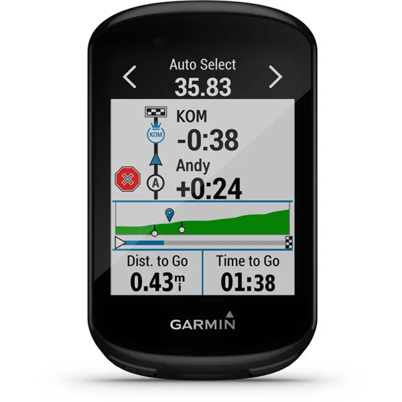 Garmin Edge 830 GPS Cycle Computer Dirt Bundle in Black