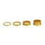 Wolf Tooth Precision Headset Spacer Kit in Gold