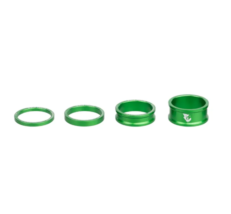 Wolf Tooth Precision Headset Spacer Kit in Green
