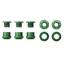 Wolf Tooth 5-pack X1 Chainring Nuts and Bolts in Green
