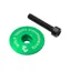 Wolf Tooth Ultralight Stem Cap and Bolt in Green