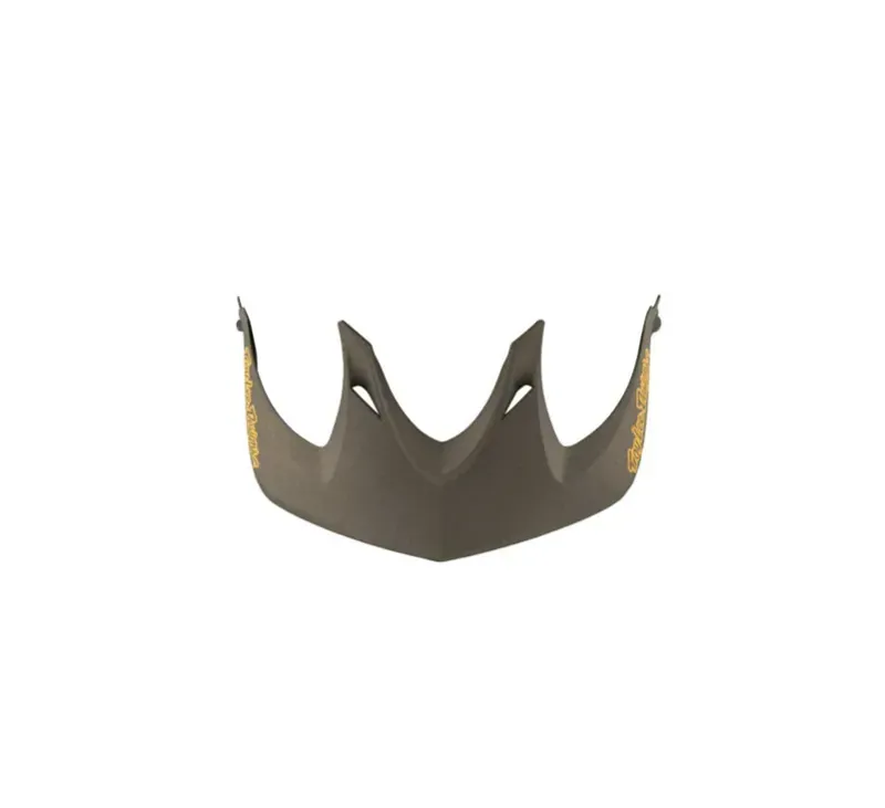 Troy Lee Designs A1 Helmet Replacement Visor in Classic Grey/Honey