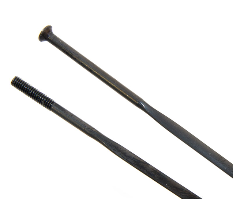 Sapim CX-Ray Straight Pull Cut/Threaded Black Spoke - 248mm