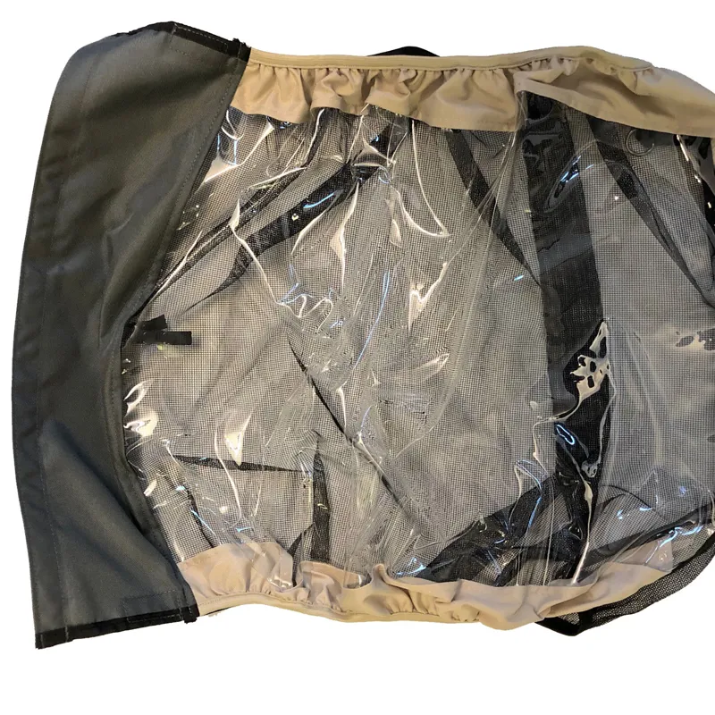 Hamax Avenida Front Window in Brown