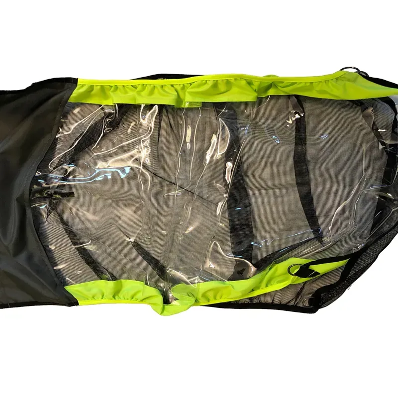 Hamax Avenida Front Window in Lime