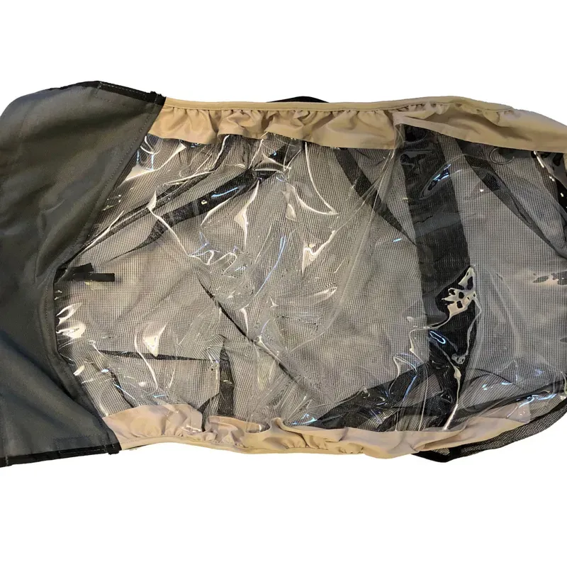 Hamax Avenida Front Window in Brown