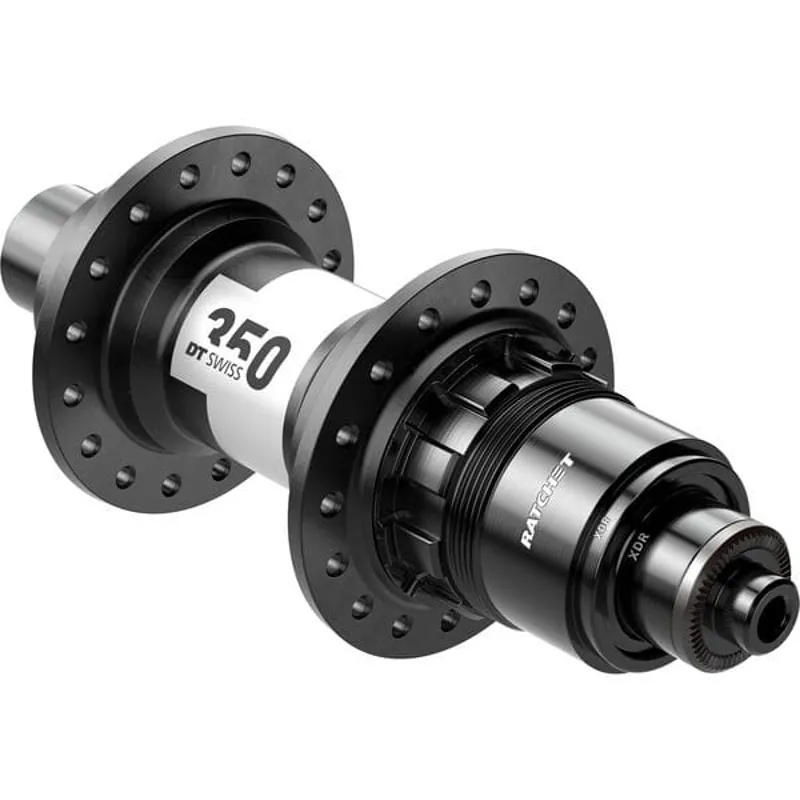 DT Swiss 350 Classic 24h 130mm Q/R XDR Rear Hub in Black