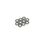 Hope Replacement M6x1.6mm Shim Washer 10-pack in Silver