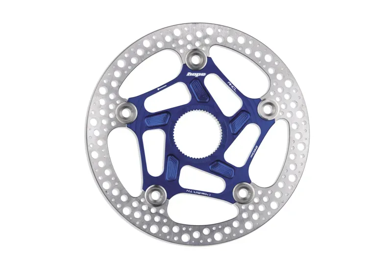 Hope RX 160mm Centre Lock Disc in Blue