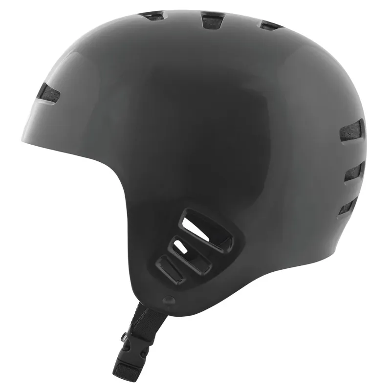 TSG Dawn Flex Flat Helmet in Black