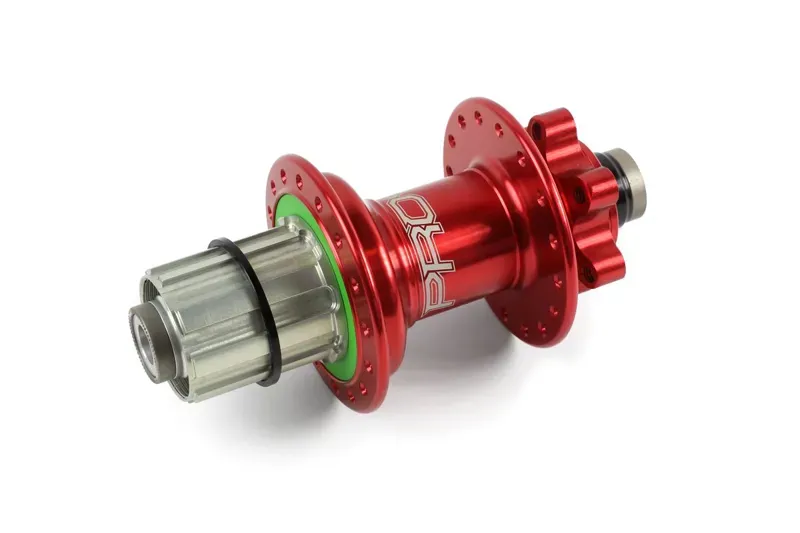 Hope Pro 4 32-hole 157mm Rear Hub in Red