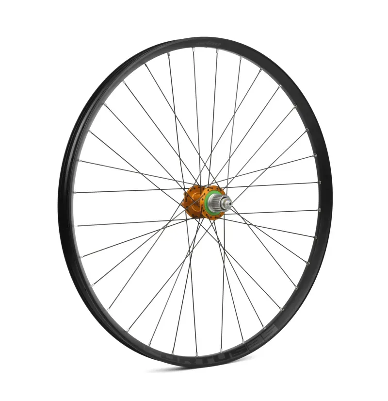 Hope 29er Fortus Pro 4 35W Downhill Rear Wheel in Orange