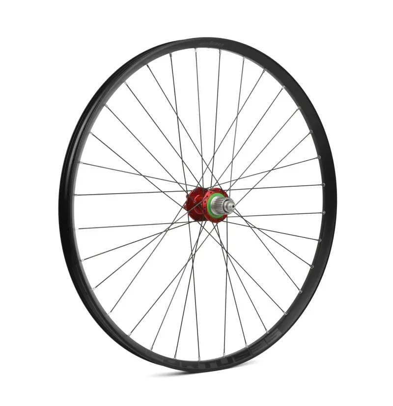 Hope 29er Fortus Pro 4 35W Downhill Rear Wheel in Red