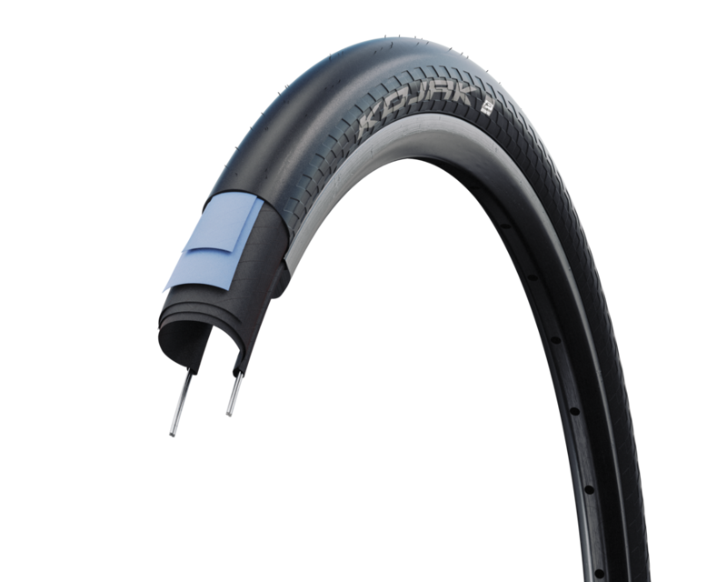 Schwalbe Kojak Performance RaceGuard SpeedGrip Cmpd. Folding Tyre in Black-1