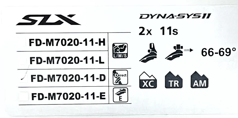 Shimano SLX SIDE SWING Front Derailleur Direct Mount 2x11-speed-4