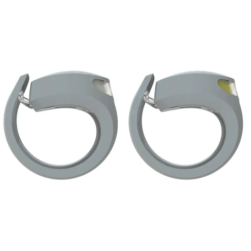 Knog Frog V3 Light Twin Pack in Black and Grey-7