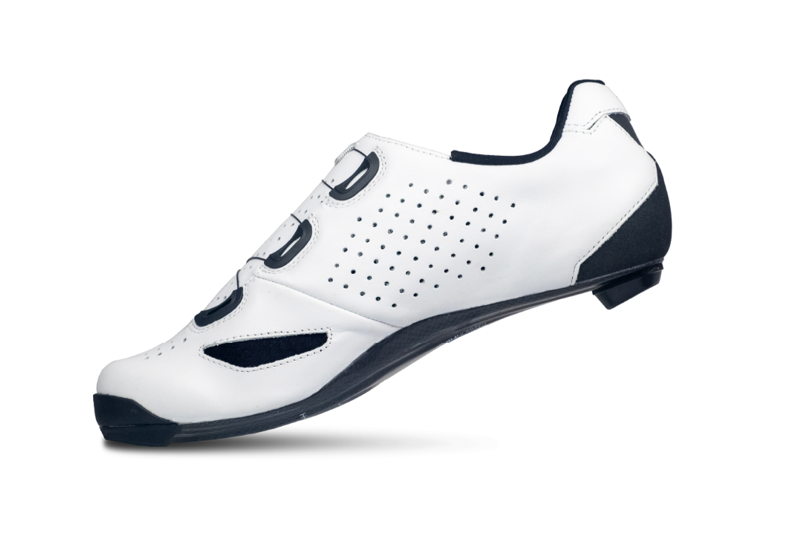 Lake CX239-X Road Cycling Shoe in White/Black-2