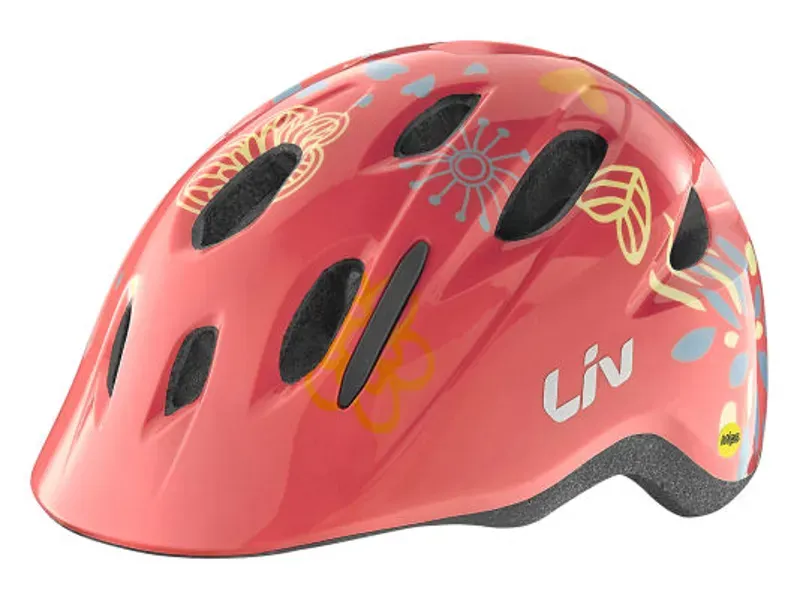 2020 Liv Lena Mips Childs Helmet in Red