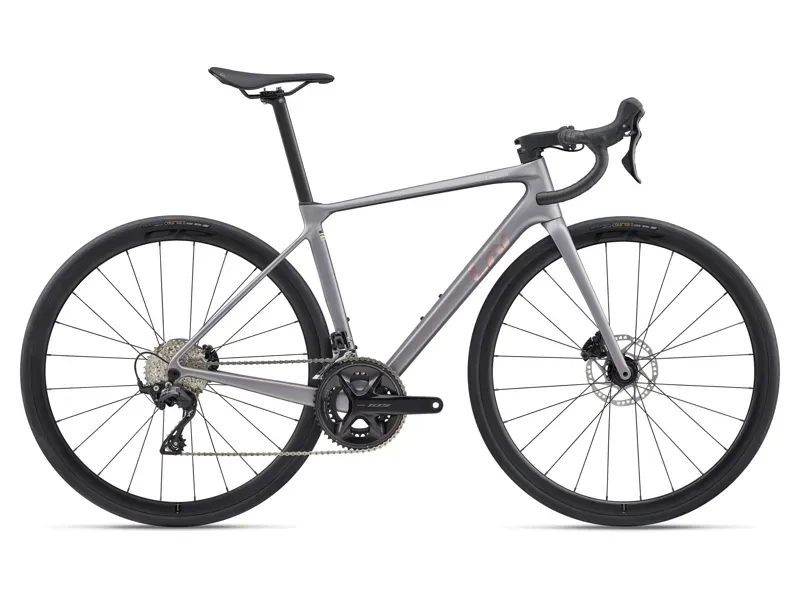 Liv Langma Advanced 2 Pro Compact Road Bike In Native Grey/Chrome-9