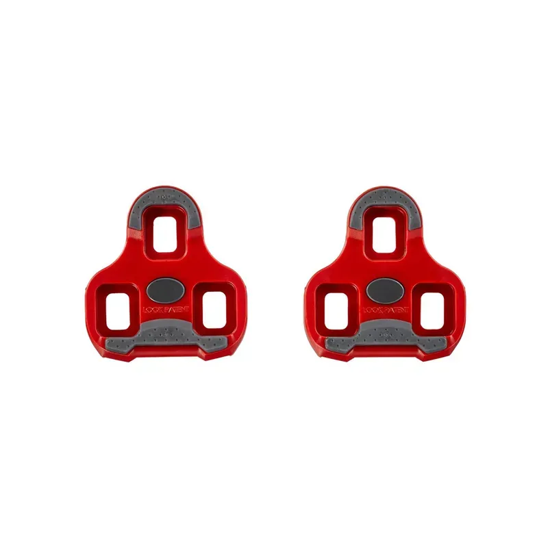 Look Keo Grip 0deg Cleats in Red-1